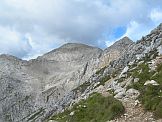 Via Normale Schenon del Latemar - Verso la cima del Latemar