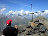 Via Normale Monte Colmet - Il M. Bianco dalla vetta