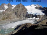 Via Normale Cima Fontana - Cresta SW - Il Ghiacciaio di Fellara E, dalla Cresta SW