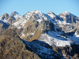 Via Normale Monte Triomen - Panorama dalla cima