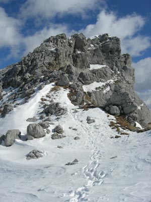 Via Normale Torre Clampil