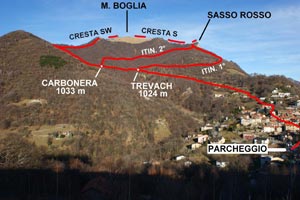 Via Normale Monte Boglia (o Colma Regia)