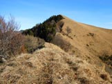 Via Normale Monte Boglia (o Colma Regia) - La vetta, dalla cresta SW