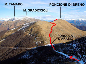 Via Normale Poncione di Breno