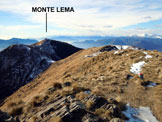 Via Normale Poncione di Breno - Il Monte Lema, dalla vetta del Poncione di Breno