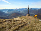 Via Normale Caval Drossa - Il panorama sul luganese, dal Motto della Croce