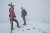 Via Normale Corno del Sonclino - In vetta