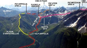 Via Normale Piz Arpiglia - Cresta S