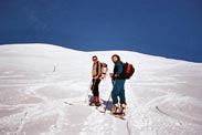 Via Normale Piz Belvair - In salita sci-alpinistica