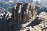 Via Normale Cristallo - Piz Popena dalla cima