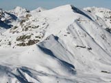 Via Normale Cima di Piazzo - La cima vista dal Monte Sodadura