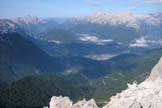 Via Normale Cima delle Forzelete - Panorama verso Agordo