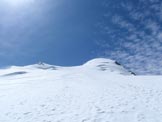 Via Normale Bishorn - Bishorn il versante di salita