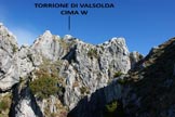 Via Normale Torrione di Valsolda - La cima W, salendo alla Cima E