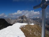 Via Normale Monte Secco - Vista sul Monte Pegherolo