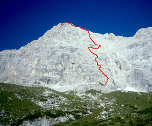 Via Normale Moiazza Nord