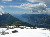 Via Normale Monte Stivo da SE - Panorama su Riva del Garda