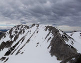 Via Normale Cima delle Grole - La vista su Cima Posta.