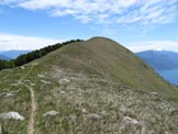 Via Normale Monte la Motta - La cima, da NW