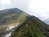 Via Normale Monte Chierico - La lunga cresta