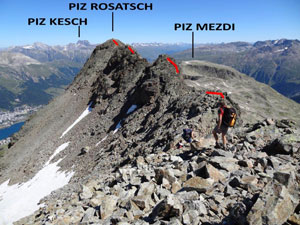 Via Normale Piz Rosatsch