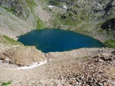 Via Normale Pizzo del Diavolo di Malgina - Il Lago della Malgina