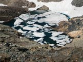 Via Normale Pizzo del Diavolo di Malgina - Il Lago alto della Malgina