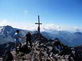 Via Normale Pizzo del Diavolo di Malgina - In vetta