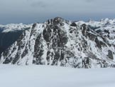 Via Normale Cima Orsera  - Cima Orsera vista da Forcella Segura