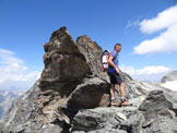 Via Normale Piz Corvatsch - Cresta Sud - Lungo la cresta S. Gli ultimi gendarmi, facili