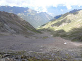 Via Normale Monte Nembra - Il versante NW dove si svolge la salita, dalla vetta