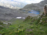 Via Normale Monte Telenek - Il Lago di Pisa, dal canale erboso