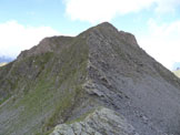 Via Normale Monte Telenek  Cresta W - Il Monte Nembra, dalla sella di collegamento con il M. Telenek