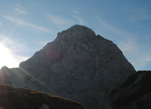 Via Normale Mangart - Ferrata Slovena