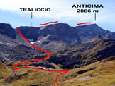 Via Normale Cristallina  Cresta NE - Litinerario dallAlpe Torta