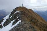 Via Normale Monte Migon (cima E) - La cima dalla cresta W