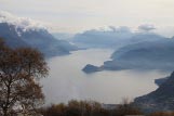 Via Normale Monte Grona - Il Lago di Como dal Rifugio Menaggio
