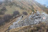 Via Normale Monte Grona - Passaggi su roccette