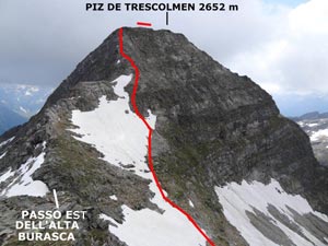 Via Normale Piz de Trescolmen