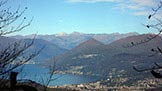 Via Normale Monte San Martino - Valcuvia - Il Lago Maggiore dal sentiero per il San Martino