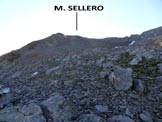 Via Normale Monte Sellero - Lelementare versante WNW e il sole che sta spuntando