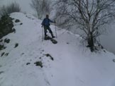 Via Normale Monte Podona - Tratto di cresta