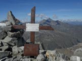 Via Normale Torre del Gran San Pietro - La piccola croce di vetta