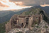 Via Normale Monte Consolino - Il Castello dalla vetta