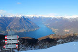 Via Normale Monte Boletto - Il Lago di Como dalla vetta del Monte Boletto