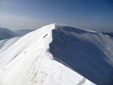 Via Normale Monte Bregagno - dal Dosso di Naro - La vetta, dallanticima N