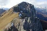 Via Normale Sasso Bianco - La cima principale