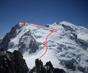 Via Normale Mont Blanc du Tacul