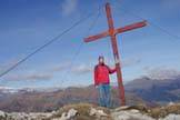 Via Normale Cima de Pian - La croce sulla cima