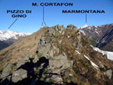 Via Normale Monte Cortafon - Sulla cresta E